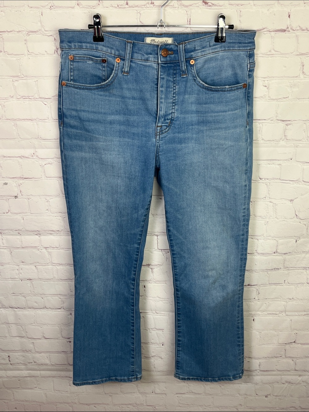 Madewell Cali Demi-Boot in Light Wash